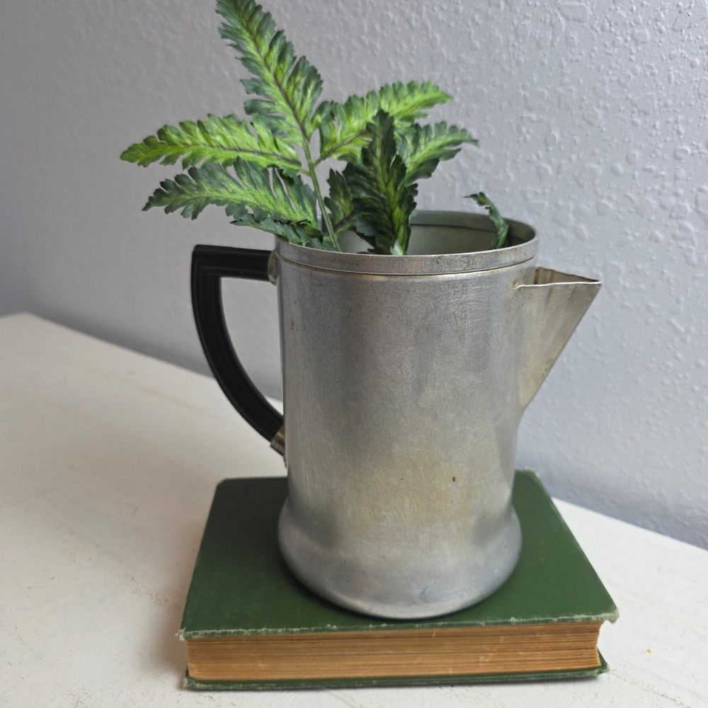 Vintage Wear-Ever‎ Aluminum Coffee Pot Base No. 956 Rustic Industrial Farmhouse